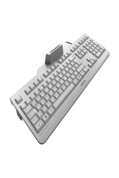 Cherry JK-A0400CH-0 - Full-size (100%) - Wired - USB - Mechanical - QWERTZ - Grey - JK-A0400CH-0