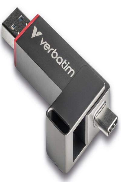 Verbatim USB 3.2 Stick Dual QuickStick - Memory-Stick - 128 GB - 32040