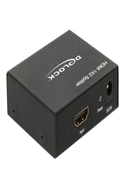 Delock HDMI-splitter 1 x HDMI in > 2 x HDMI ut 4K - 87701