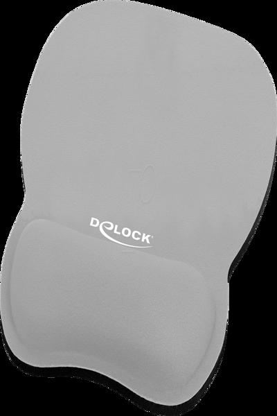 Delock Ergonomic - Mouse pad with wrist pillow - 12698