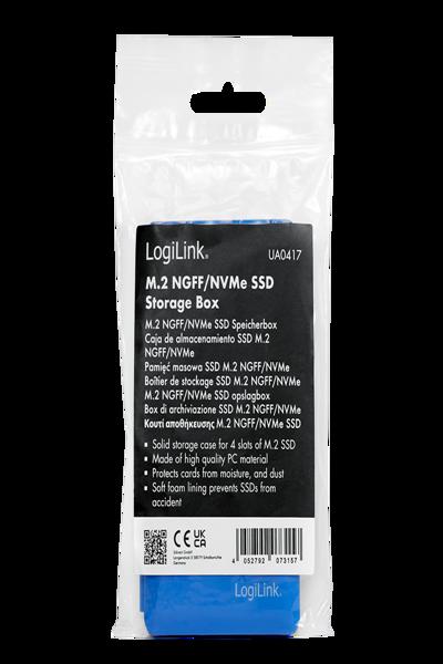 LogiLink UA0417 Boîtier Antichoc 4x M.2 2280
