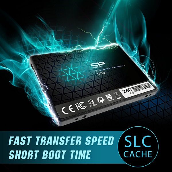 Silicon Power Slim S55 - SSD 240 GB - SP240GBSS3S55S25