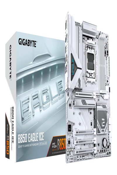 Gigabyte Carte mère B850 EAGLE WIFI7 ICE AM5 ATX