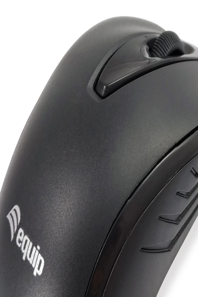 Equip 245107 - Ambidextre - Optique - USB Type-A - 1 000 ppp - Noir
