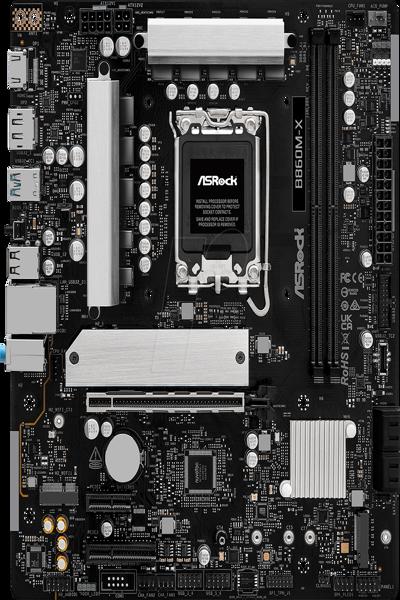 ASRock B860M-X - Motherboard - micro ATX - 90-MXBRX-A0UAYZ
