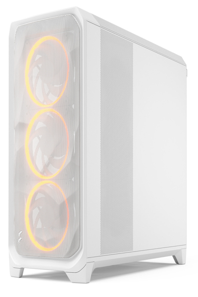 Fractal Design Meshify 3 XL White RGB TG PC Case - FD-C-MES3X-06