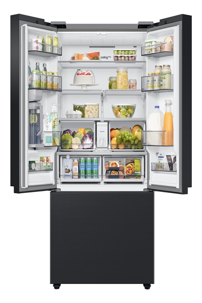 Samsung RF24BB620EB1, Frittstående, Fransk dør, Rustfritt stål, Herdet glass, Venstre/høyre, 674 L - RF24BB620EB1EF