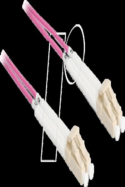 Delock Network cable - LC multi-mode (M) to LC multi-mode (M) - 88086