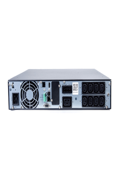 Origin Storage Uniti Power Symphony Online Double Conversion 230V 2U 3kVA / 2.7kW 8 x IEC C13 + 1 x IEC C19 - Double-conversion (Online) - 3 kVA - 2700 W - Pure sine - 220 V - 240 V