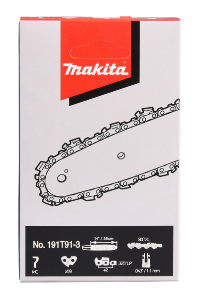 Makita 191T91-3 Chaîne de scie 35 cm pour tronçonneuse sans fil