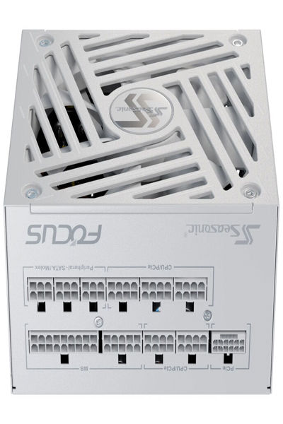 Seasonic nätaggregat 1000W Focus-GX-1000 ATX3 Modular Gold W - Nätaggregat - ATX - FOCUS-GX-1000-V4-WHITE