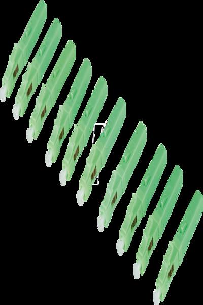 DIGITUS LC/APC Fiber Optic Fast connector (10 Pieces) - DN-FC-9101-APC