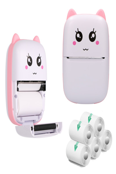 Extralink EPP-001 Pink Thermal Printer 5 Rolls Set