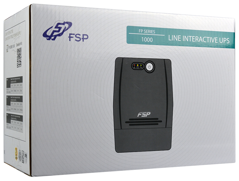 FSP FP 1000 - UPS - AC 110/120/220/230/240 V - 600 Watt - PPF6000601