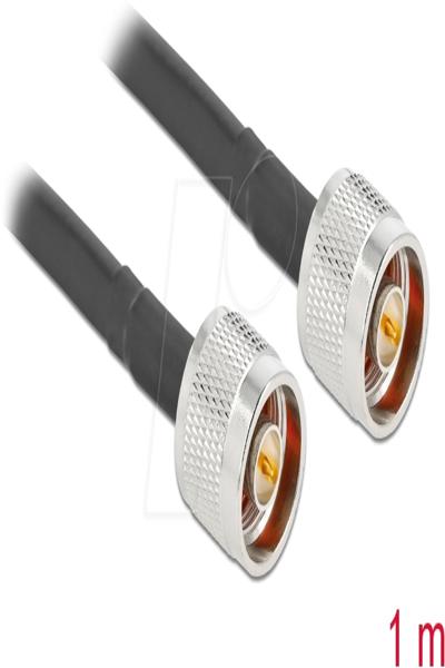 Delock Antennkabel - N-kontakt hane till N-kontakt hane - 90453