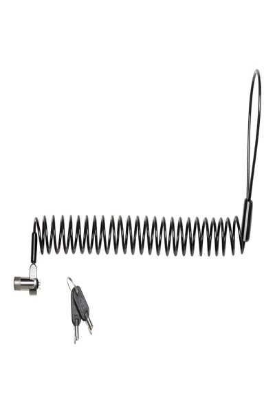 Kensington NANO PORTABLE KEYED LOCK KD - 2.3 m - Key - Black - K66640WW