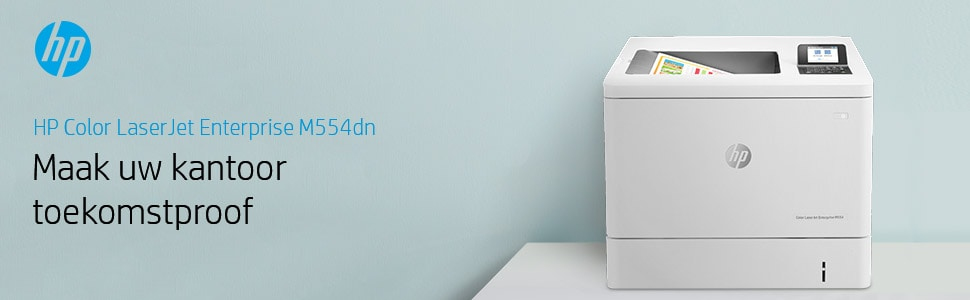HP Color LaserJet Enterprise M554dn Printer - 7ZU81A