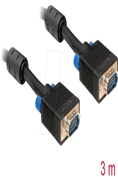 Delock VGA cable - HD-15 (VGA) (M) to HD-15 (VGA) (M) - 82558