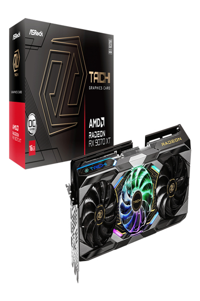 ASRock Radeon RX 9070 XT Taichi 16GB OC - 90-GA5HZZ-00UANF