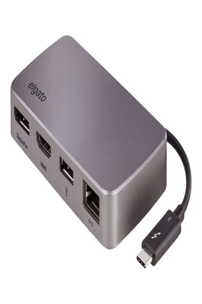 Corsair 10DAB9901 - Wired - Thunderbolt 3 - 10,100,1000 Mbit/s - 1000BASE-T - Silver - 5 Gbit/s - 10DAB9901