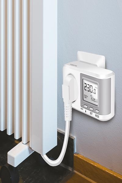 LogiLink energikostnadsmätare med CO2-utsläppskalkylator - EM0005