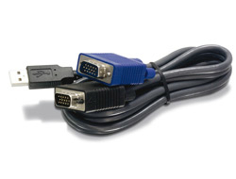 TRENDnet 1.8m USB/VGA - 1.8 m - TK-CU06