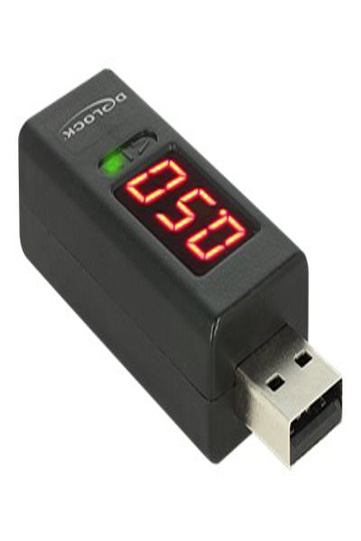 Delock USB-spännings- och strömmätare - 65569
