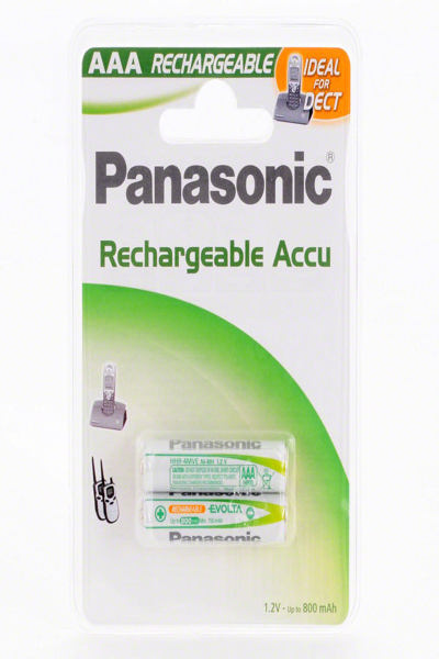 Panasonic HHR-4MVE/2BD - Battery 2 x AAA - P03P/2B750DECT