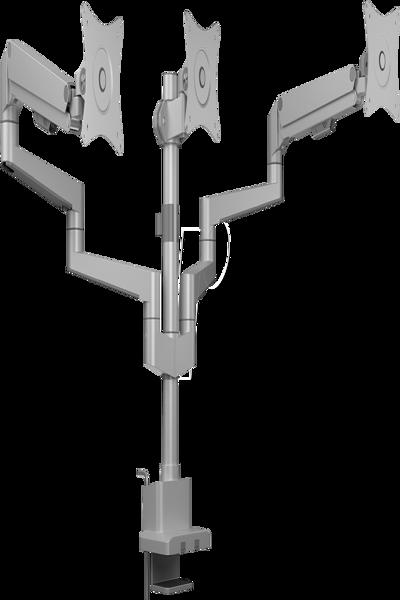 ICY BOX MonitorstÃƒÂ¤nder 3fach bis 30'' max -7kg+-180Ã‚Â° VESA-KomptabilitÃƒÂ¤t - IB-MS525-T
