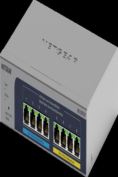 NETGEAR Smart MS108TUP - Nätverksswitch - MS108TUP-100EUS