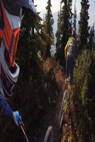 GoPro Hjälm Fram + Sidofäste - Kamerafäste - Svart - AHFSM-001
