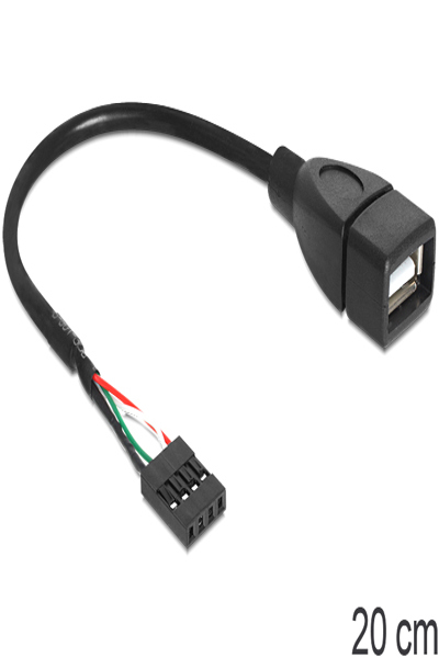 Delock USB internal to external cable - 83291