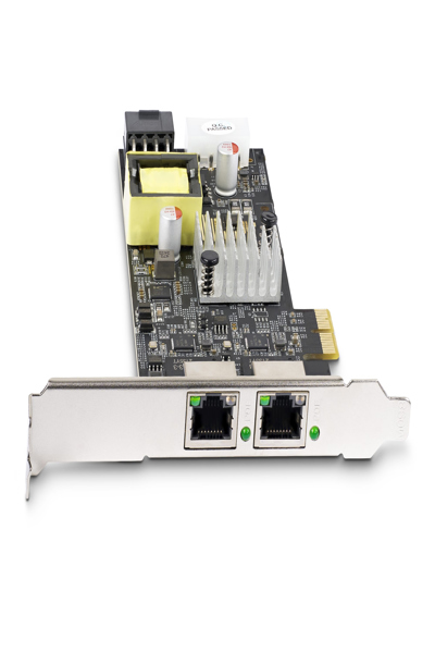 StarTech.com 2-Port 2.5Gbps PoE Network Card - PR22GIP-NETWORK-CARD