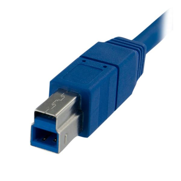1m SuperSpeed ​​USB 3.0 Cable A to B M/M - USB cable - USB Type B (han) to USB Type A (han) - USB 3.0 - 1 m - format - sort - USB3SAB1M