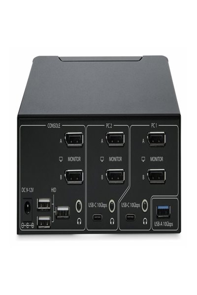 StarTech.com 2-Port Dual-Monitor DisplayPort KVM Switch 8K - P2CDD143-KVM-SWITCH