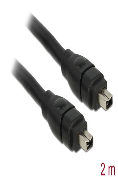 Delock IEEE 1394-kabel - 4-pins FireWire (hane) till 4-pins FireWire (hane) - 82571