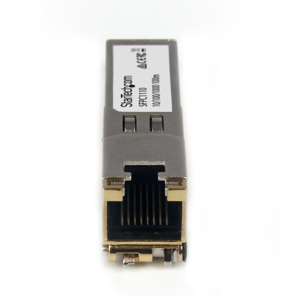 StarTech Cisco SFP-GE-T Compatible SFP Transceiver Module - 1000BASE-T - Copper - 1250 Mbit/s - SFP - SFP - 100 m - IEEE 802.3ab - SFPC1110