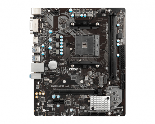 MSI B450M-A PRO MAX - Motherboard - micro ATX - 7C52-001R