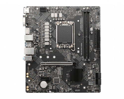 MSI PRO H610M-G DDR4 - Motherboard - micro ATX - 7D46-009R
