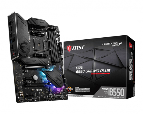 MSI MPG B550 GAMING PLUS - Motherboard - ATX - 7C56-003R