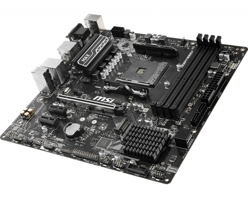 MSI B450M PRO-VDH MAX - Motherboard - micro ATX - 7A38-043R