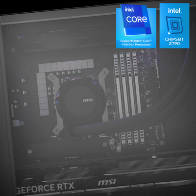 MSI MPG Infinite X2 14NUG7-460AT Gaming Tower PC - 00B90421-460