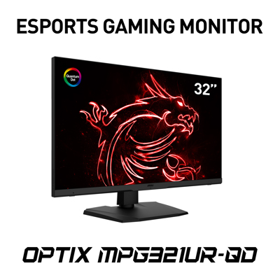 MSI Optix MPG321URDE QD - LED monitor (32") - 9S6-3DC07T-002
