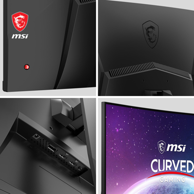 MSI OPTIX G32C4XDE 32" 260Hz Gaming Monitor - 9S6-3DA61T-039
