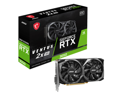 MSI GeForce RTX 3050 VENTUS 2X XS 8G OC - V809-4266R