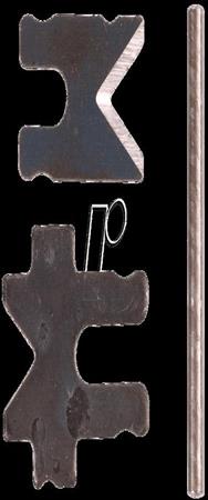 KNIPEX Paire de lames de rechange pour 12 62 180 et 12 69 21