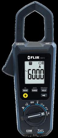 Pince ampèremétrique numérique Flir CM72, CAT IV 600 V, III 1000 V, Affichage (points)