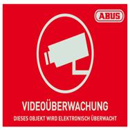 ABUS Security-Center ABUS AU1420 - Rectangular - Red,White - Self adhesive - 148 mm - 105 mm