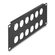 Panneau de brassage Delock (vierge) - type D