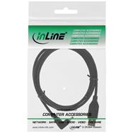 Câble USB InLine Type A mâle / Mini 5 broches mâle coudé à 90° - noir - 2 m